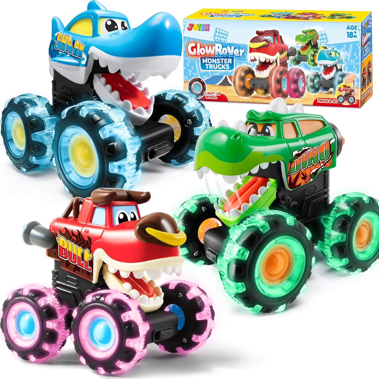 Monstera - JOYFY Pacote com 3 Brinquedos de