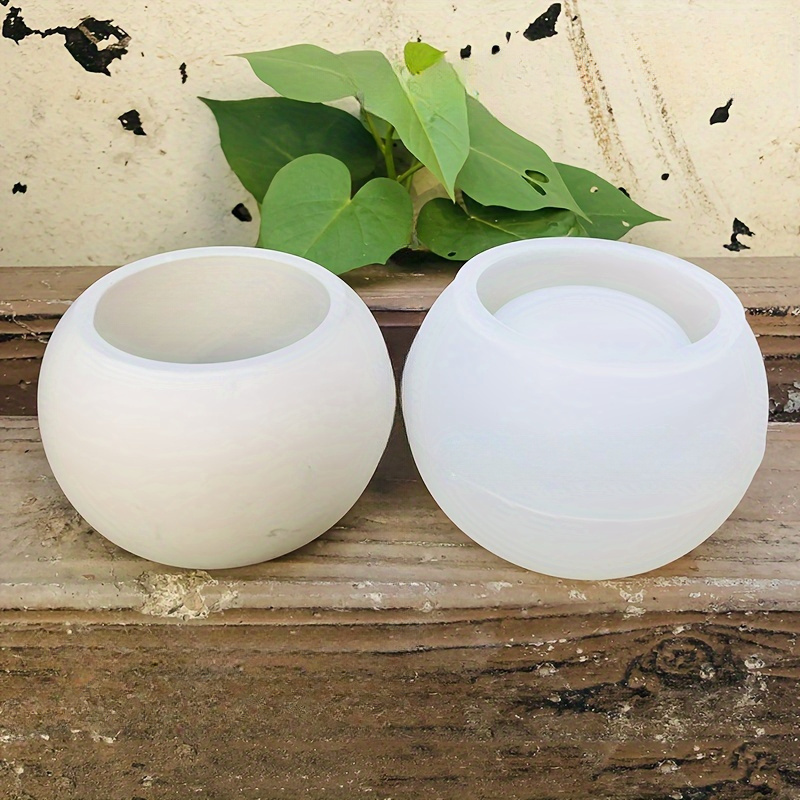 Succulent Set - Vaso de flores molde de silicone