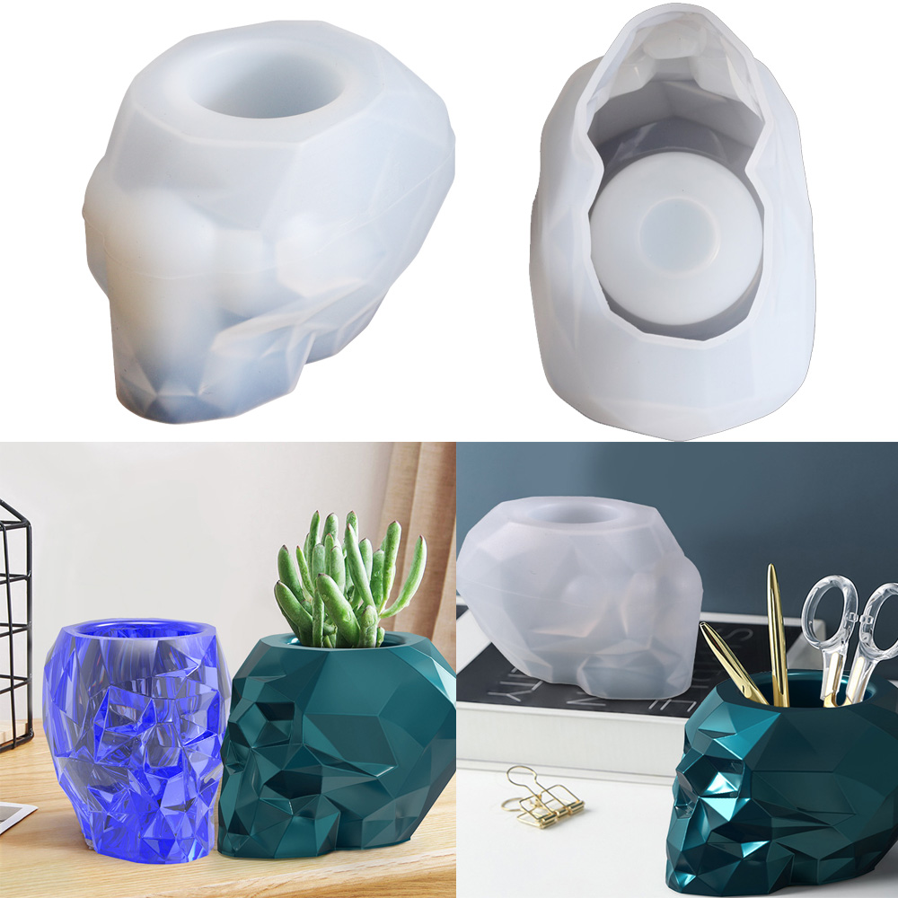 Diy cristal resina epóxi molde - Succulent Set avaliação e preço