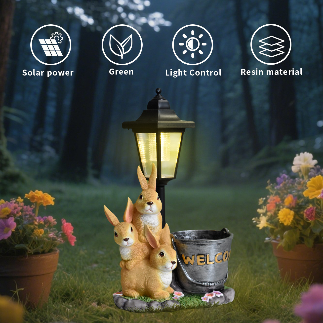 Nova Luz Solar de Jardim em Fo - Succulent Set avaliação e preço